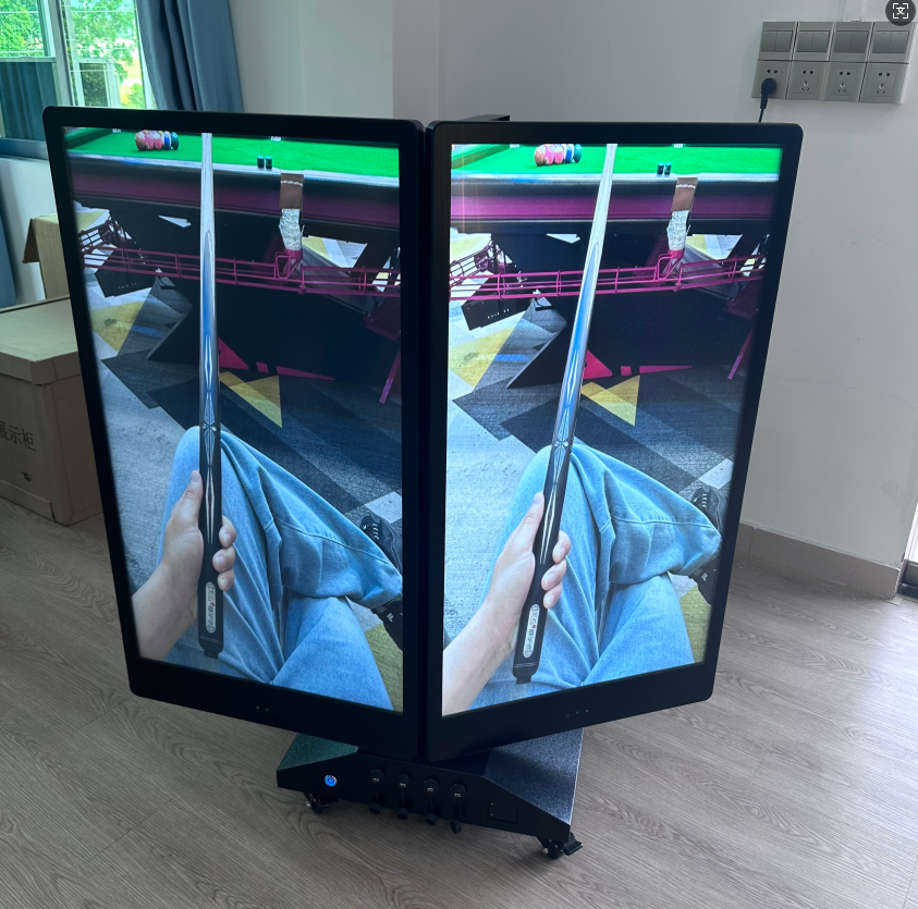 שילוט דו צדדי בכניסה לחנות קמעונאית