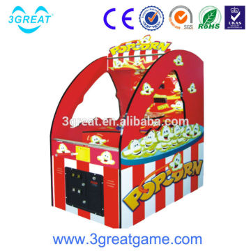 Popcorn popular coin operated lottery game machine