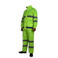 Wholesale ANSI/ISEA 300D Oxford High Visibility Raincoat