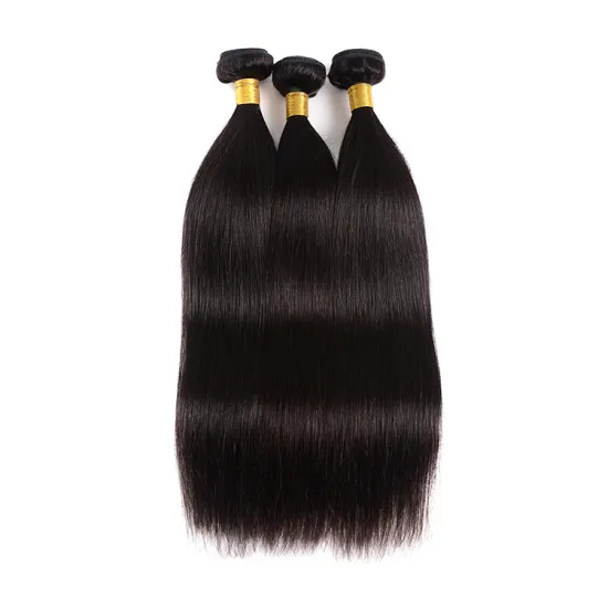 Peruvian Human Hair Bundles With Closure,Bundles Raw 100 Peruvian Straight Hair,10A Grade Peruvian Virgin Human Hair