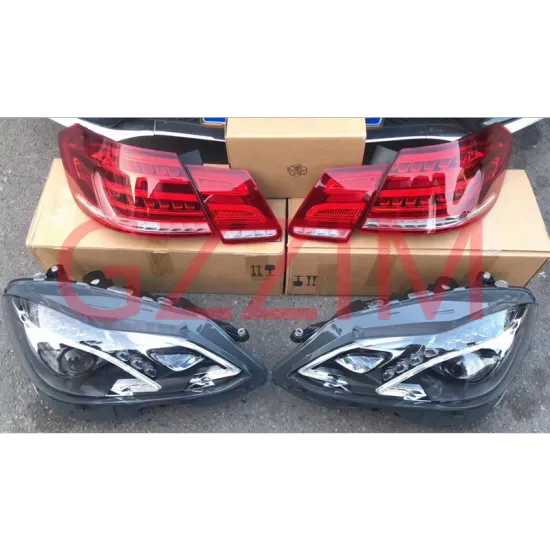 W212 front rear bumper side diffuser upgrade parts