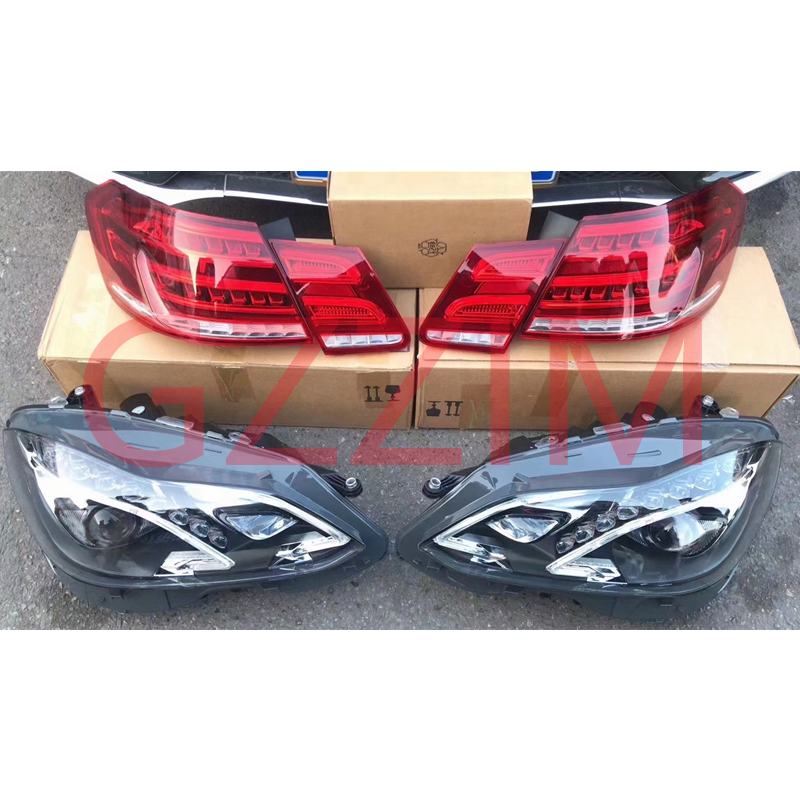 W212 Front nyuma bumper upande tofauti kuboresha sehemu