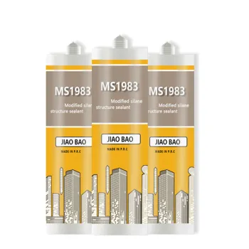 300ml Flexible Construction Joint MS Hybrid Polymer Adhesive - Paintable Silicone-Free Sealant