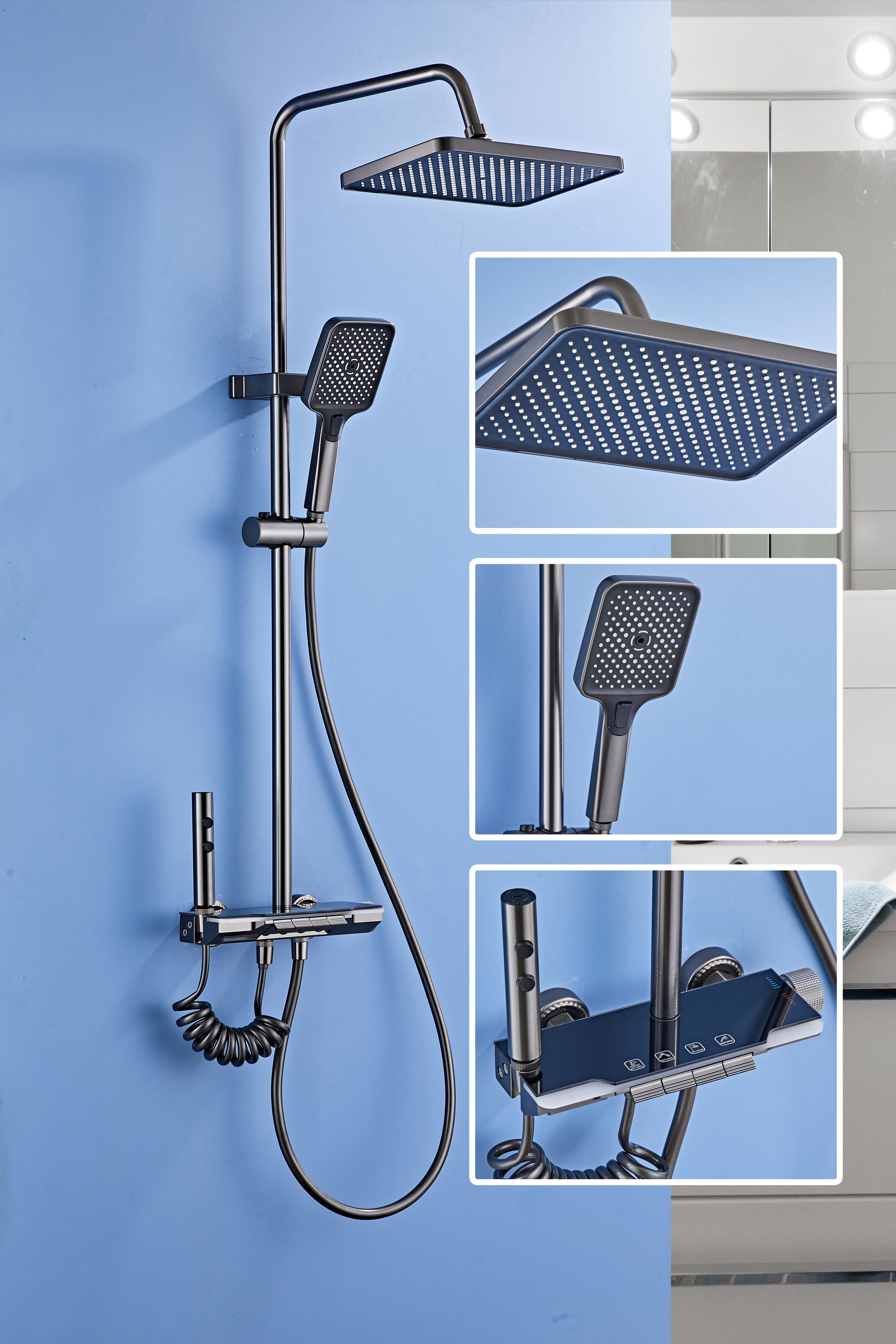 the introduction of 845 shower mixer