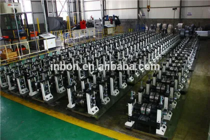 Cable tray roll forming line