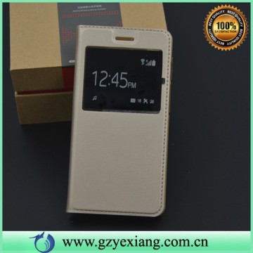 ultra slim leather flip case for vivo v3 max back cover