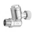 1/2 - 3/4 Inch Smart central heating Nickel Plating Brass radiator valve