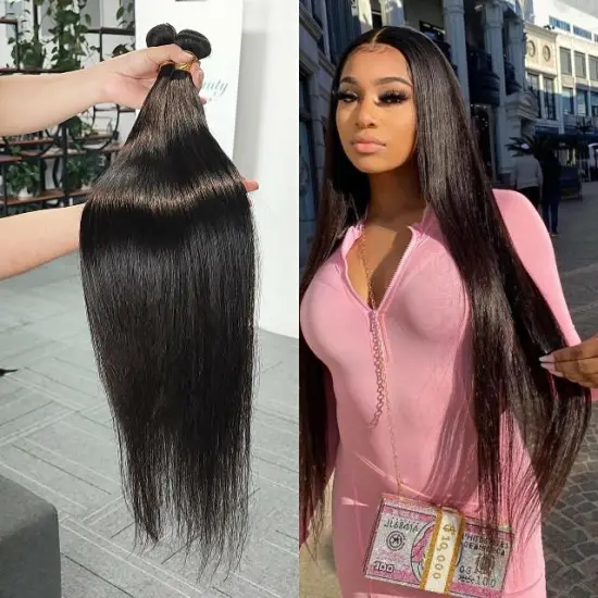 Best Hair Venders 30 Inch Bundles Indian Hair 100% Cuticle Aligned Hair