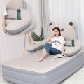 سرير مفرش الهواء الناعم مع سرير الدب