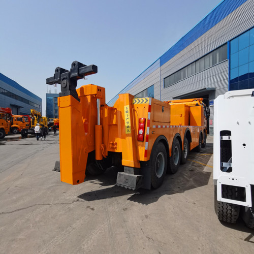 Шацман 40 тонн тяжелодушной эвакуатор вмешательства