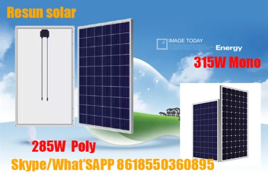 315W Mono Solar Panel for home