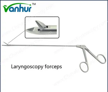 E. N. T Instruments Laryngoscopy Direct Laryngeal Forceps