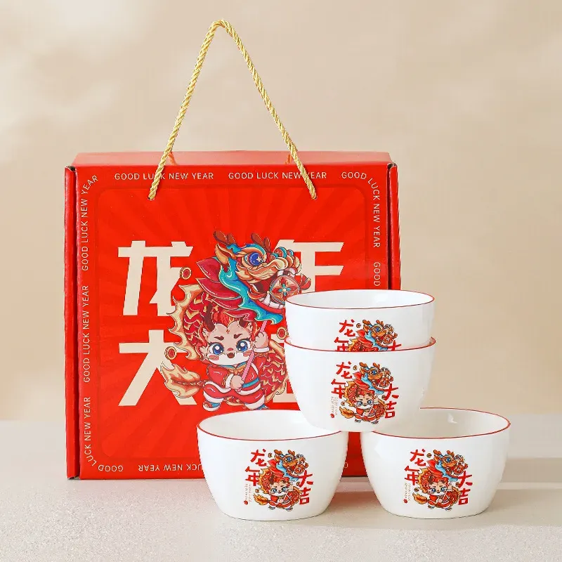 Dragon Year Ceramic Dinner Set