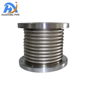 Stainless Steel Corrugated Braided Hose with Flanges