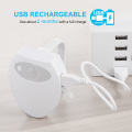 USB Rechargeable Toilet Lamp Smart Night Light PIR Motion Sensor 8 Colors Backlight For Toilet Bowl Bathroom LED Toilet Light