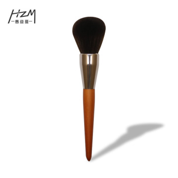 2020 new single solid wood loose powder inclined tail brush