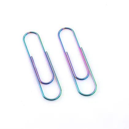 2019 New Rainbow Jumbo Paper Clips for Office and School