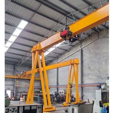 5ton 10ton BMH Type Semi Gantry Crane With Electric Hoist