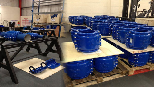 Ductile Iron  Encapsulation Clamp