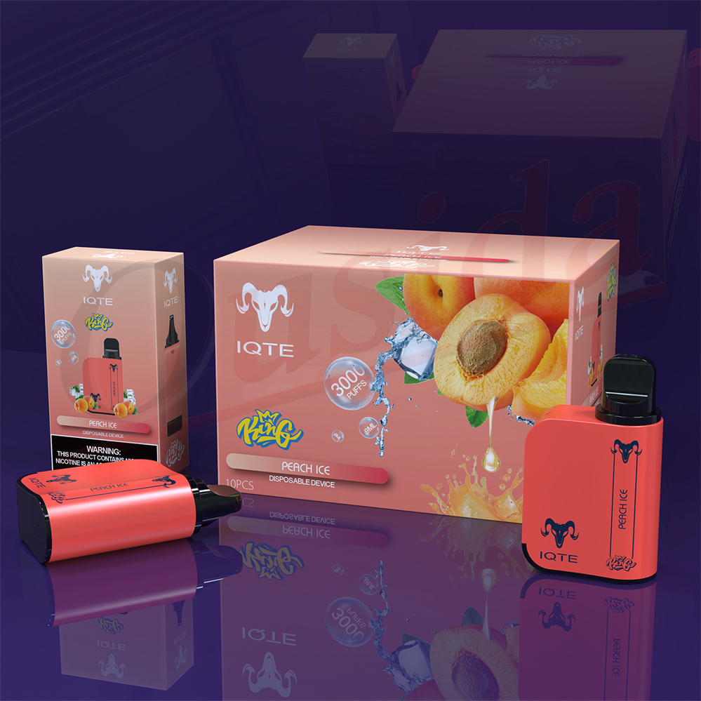IQTE King Blueberry on ice Disposable Vape