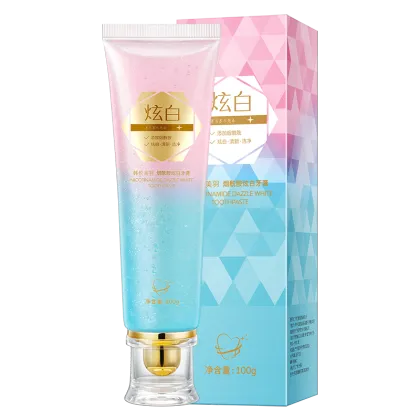 Herbal Mint Flavored Niacinamide Whitening Toothpaste for Yellow Teeth