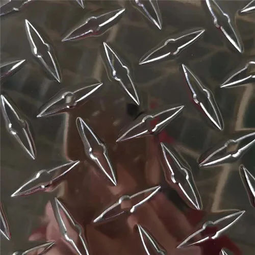 Pointer Pattern Embossed Aluminum Sheet