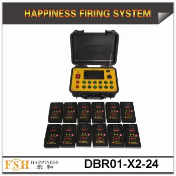 24 channels Sequence and Salvo fire 300M-500M Wireless Remote Control Fireworks Firing System (DBR01-X24)