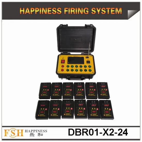 24 channels Sequence and Salvo fire 300M-500M Wireless Remote Control Fireworks Firing System (DBR01-X24)