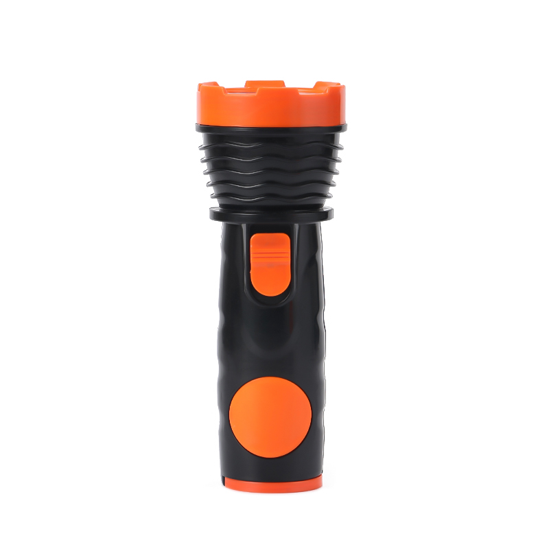 Linterna de plástico pequeña doméstica con interruptor de dos modos