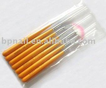Nail Gel Brush Set for beauty nail