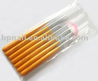 Nail Gel Brush Set for beauty nail