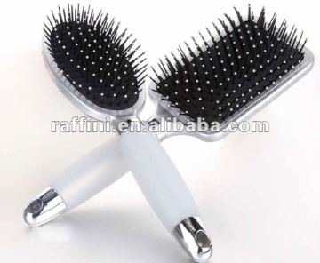 silicone handle hairbrush