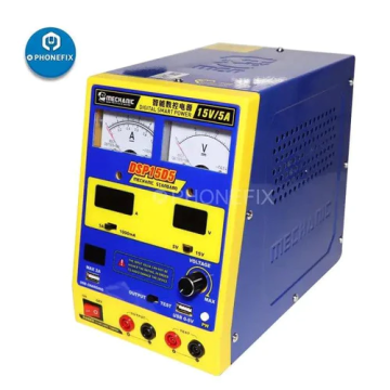 MECHANIC DSP15D5 DC power supply 15V 5A adjustable dual pointer LED intelligent CNC power supply maintenance and testing tool