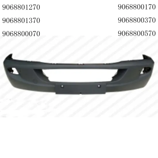 Mercedes Benz Sprinter auto spare parts front bumper OEM 9068801270/9068801370/9068800070/9068800170/9068800370/9068800570