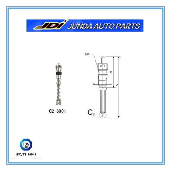Tire valve core C2 8001