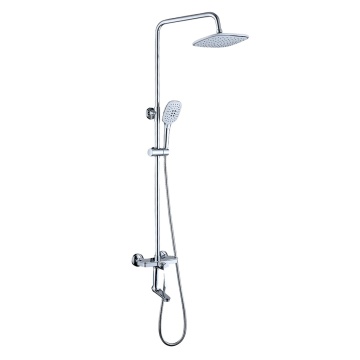 Werksdirekte Badezimmer Wasserfall Messing Chrom Badewand montiert Regen Duschsets
