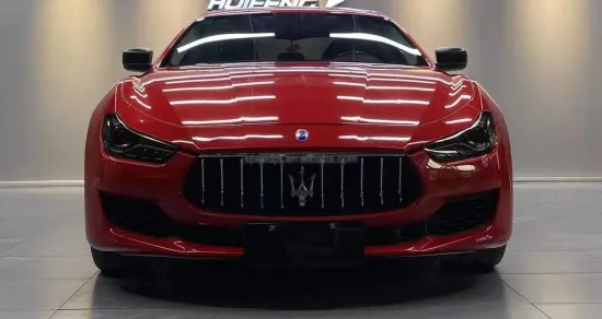 Silicone Coated Crystal Deep Red Car Vinyl Wrap