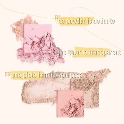 Silky makeup blush for girl