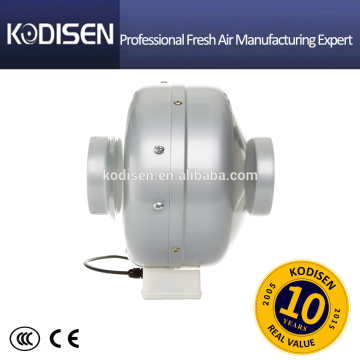 2015 hot sale 4'' metal casing inline duct fan