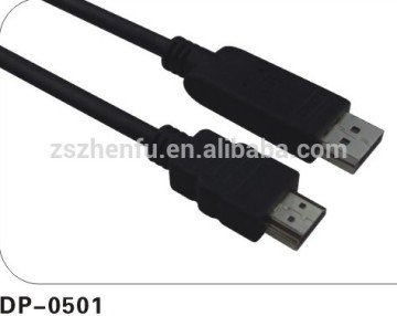 DisplayPort 20Pin Male to HDMI 19Pin Male