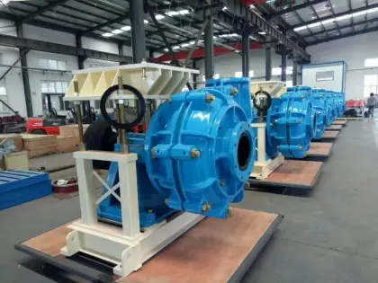 Slurry Pumps for Mining Plant