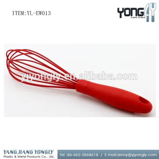 Electric silicone egg whisker with TPR handle
