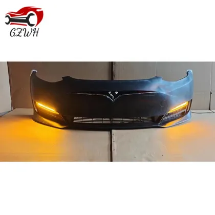 Model 3 modified to Model s front bumper