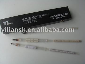 Set of 5 Hydrometers for Petroleum