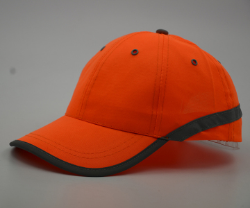 Wholesale nice color outdoor running sports reflective cap