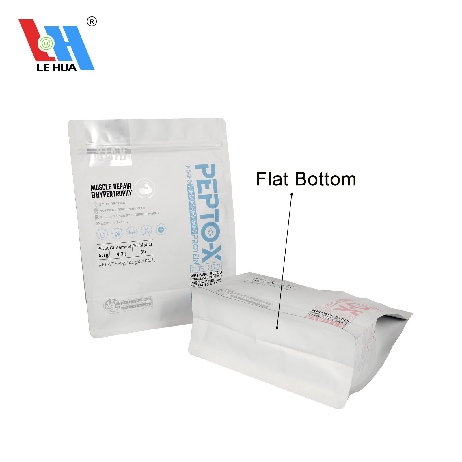 Flat Bottom Food Pouches