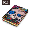 Custom mysterious style metal cover notebook