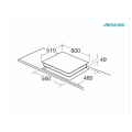 Cooking Hob UK 4 Burner