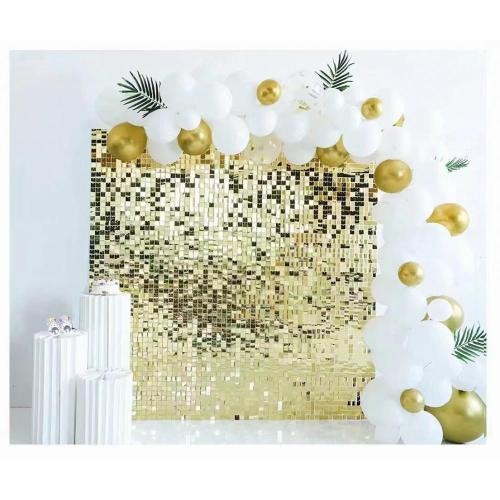 Shimmer sequin wall panel