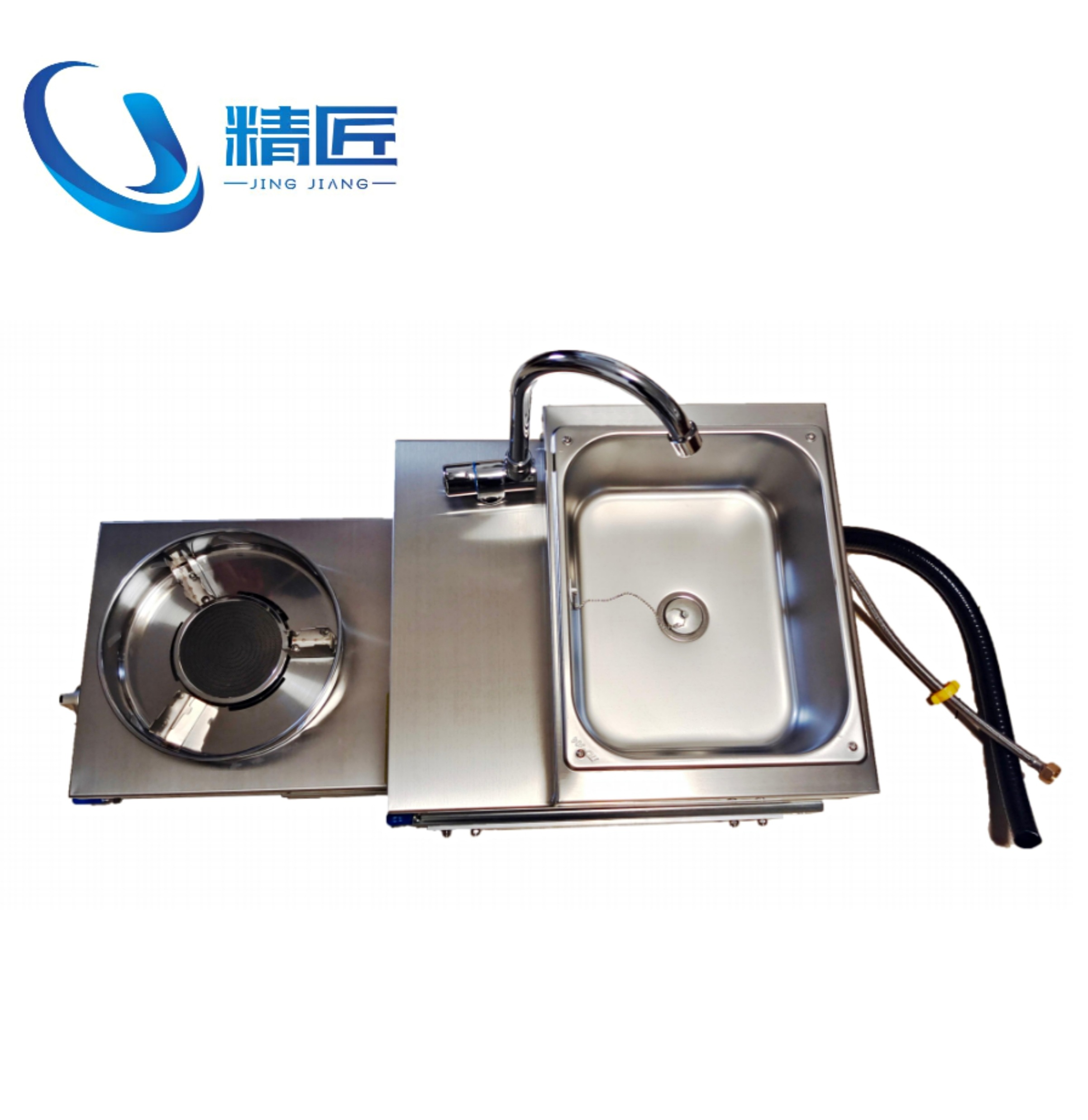 RV sink with gas stove